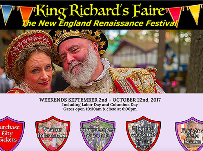 King Richard's New England Renaissance Festival, Carver MA