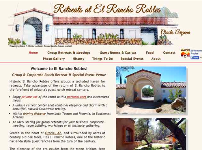 El Rancho Robles, Oracle AZ