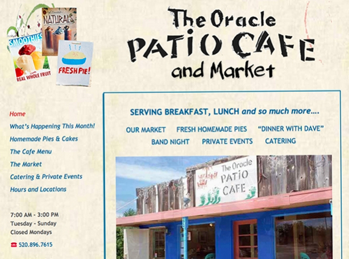Oracle Patio Cafe and Market, Oracle AZ