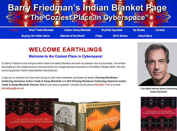Barry Friedman's Indian Blankets, Phoenix AZ