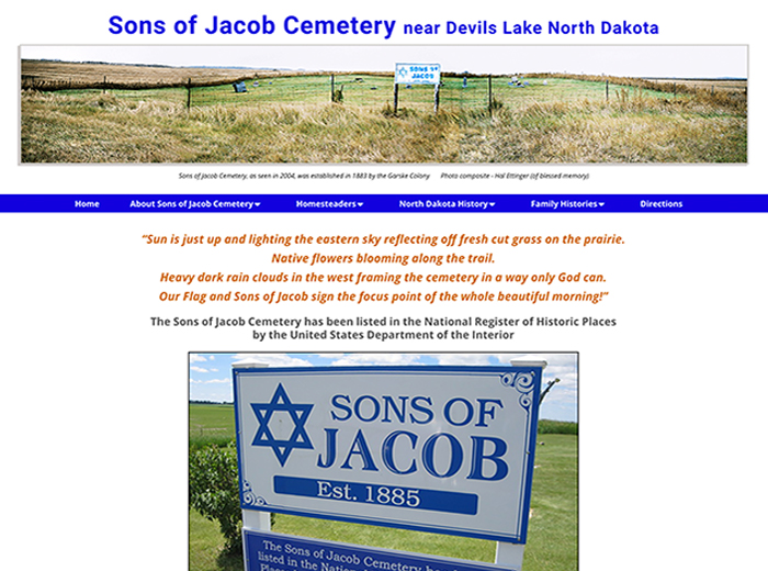 Sons of Jacob Cemetery, Devils Lake ND