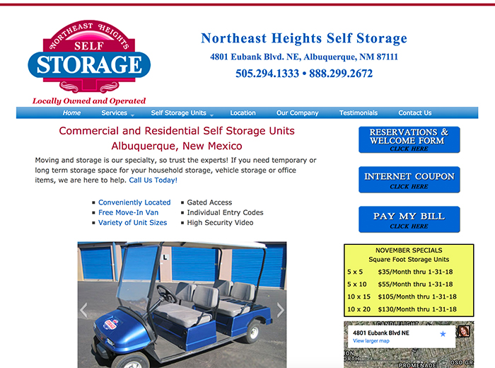 Northeast Height Self Storage, Albuquerque NM