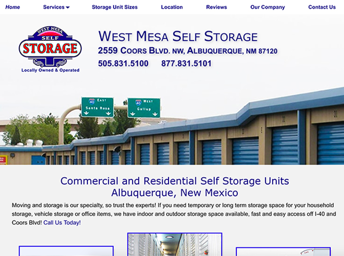 West Mesa Self Storage, Albuquerque NM