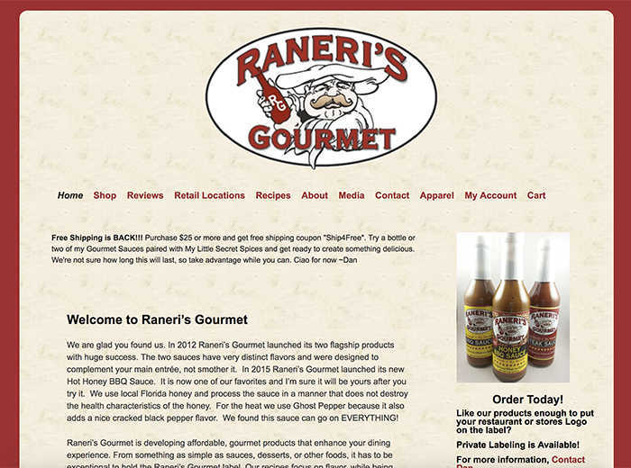 Raneri's Gourmet, Jacksonville FL